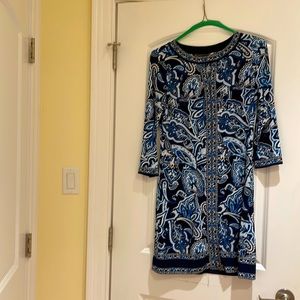 Dress stretch material. Very comfortable.